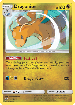 Dragonite – Rare Holo