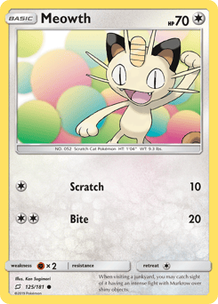 Meowth – Common