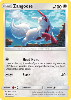 Zangoose – Rare Holo