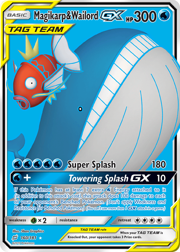 Magikarp & Wailord-GX – Rare Ultra – Team Up