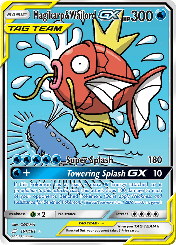 Magikarp & Wailord-GX – Rare Ultra – Team Up