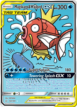 Magikarp & Wailord-GX – Rare Ultra – Team Up