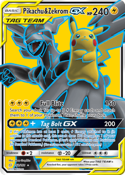 Pikachu & Zekrom-GX – Rare Ultra
