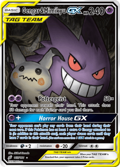 Gengar & Mimikyu-GX – Rare Ultra – Team Up