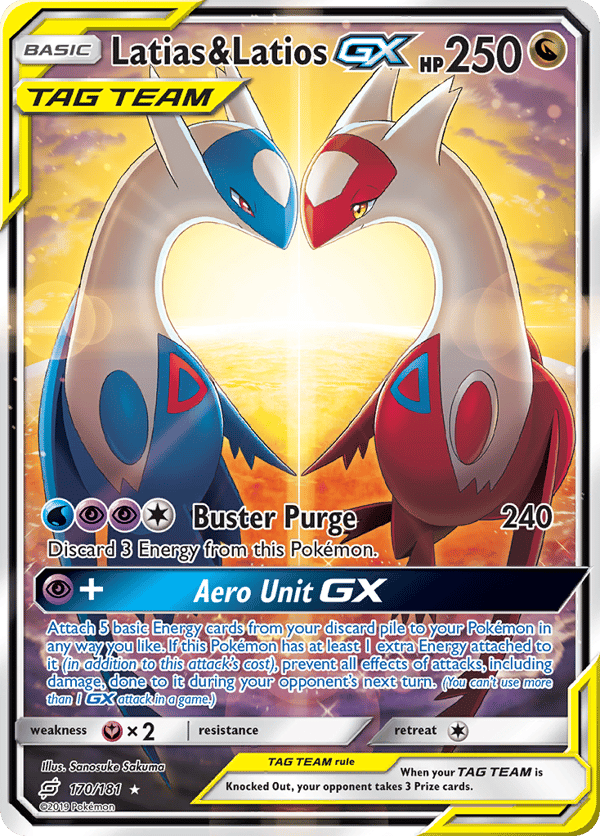 Latias & Latios-GX – Rare Ultra – Team Up
