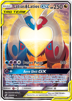Latias & Latios-GX – Rare Ultra – Team Up