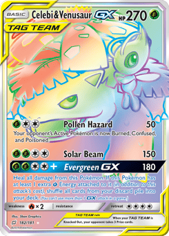 Celebi & Venusaur-GX – Rare Rainbow