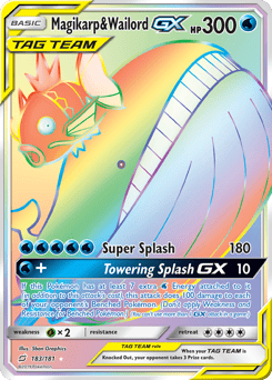 Magikarp & Wailord-GX – Rare Rainbow
