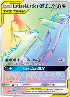 Latias & Latios-GX – Rare Rainbow
