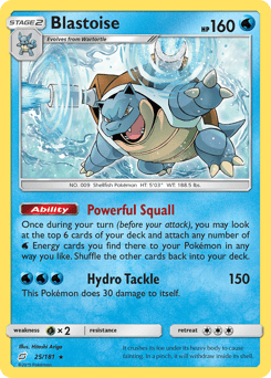 Blastoise – Rare