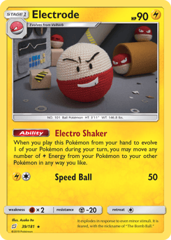 Electrode – Rare Holo