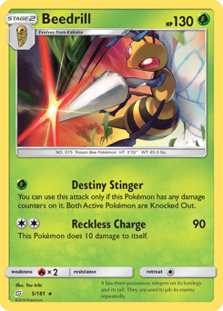 Beedrill – Rare