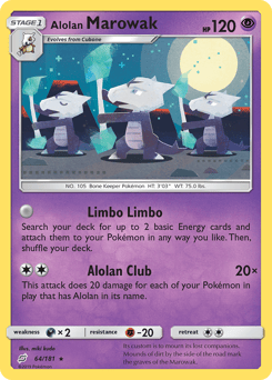 Alolan Marowak – Rare