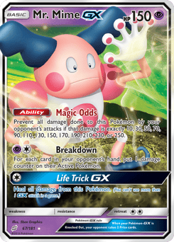 Mr. Mime-GX – Rare Holo GX