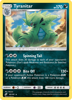 Tyranitar – Rare Holo