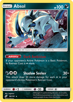 Absol – Rare Holo