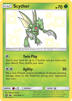 Scyther – Rare Shiny