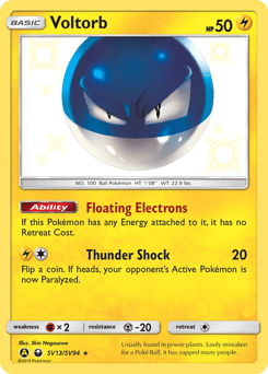 Voltorb – Rare Shiny
