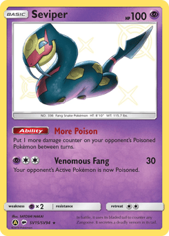 Seviper – Rare Shiny