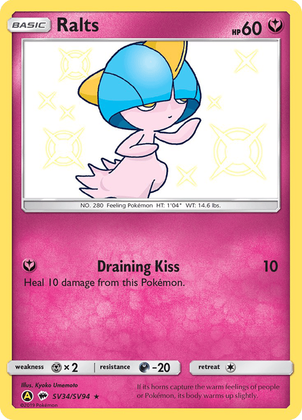 Ralts – Hidden Fates Shiny Vault