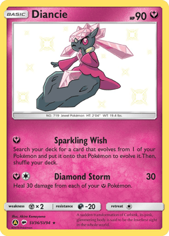 Diancie – Rare Shiny