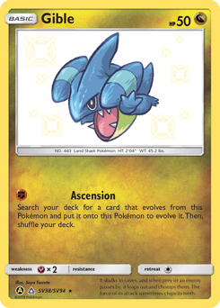 Gible – Rare Shiny