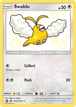 Swablu – Rare Shiny