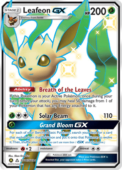 Leafeon-GX – Rare Shiny GX