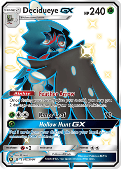 Decidueye-GX – Rare Shiny GX