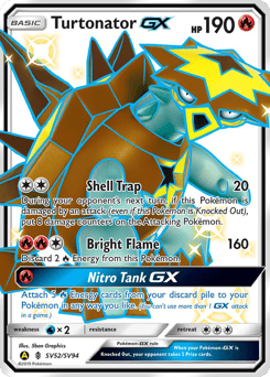 Turtonator-GX – Rare Shiny GX