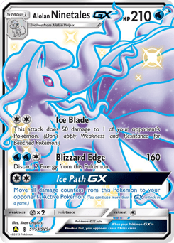 Alolan Ninetales-GX – Rare Shiny GX