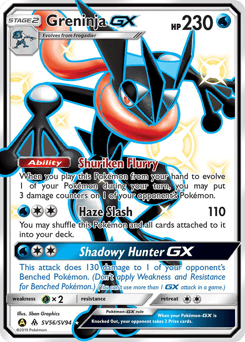 Greninja-GX – Rare Shiny GX
