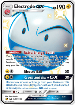 Electrode-GX – Rare Shiny GX
