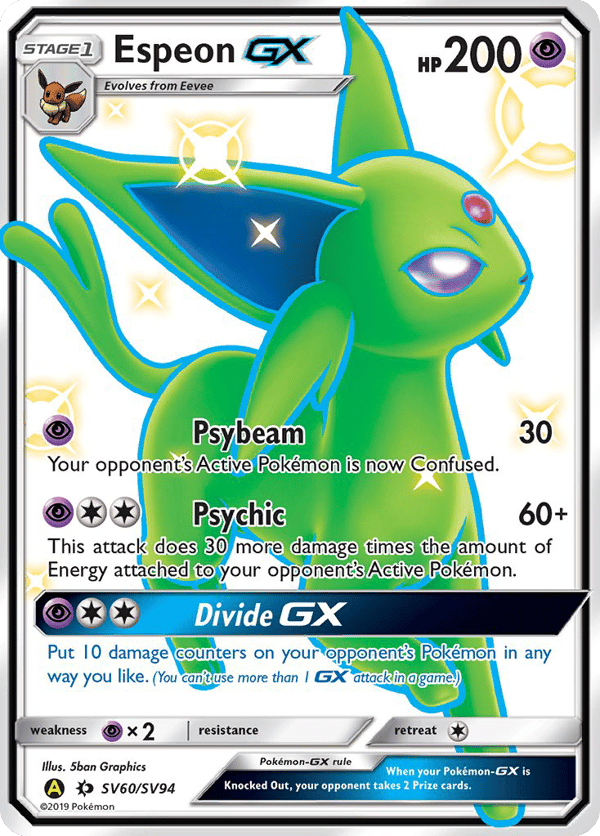 Espeon-GX – Rare Shiny GX – Hidden Fates Shiny Vault