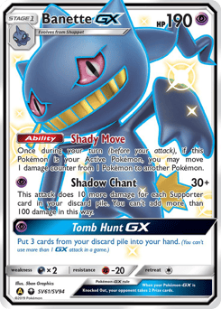 Banette-GX – Rare Shiny GX