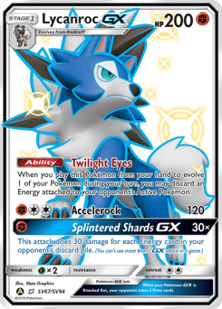 Lycanroc-GX – Rare Shiny GX