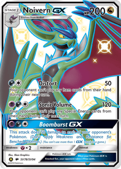 Noivern-GX – Rare Shiny GX