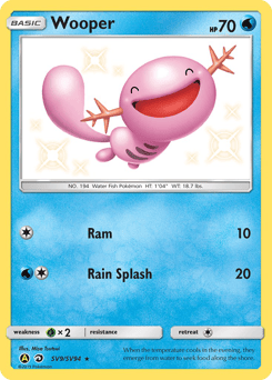 Wooper – Rare Shiny