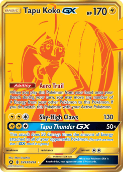 Tapu Koko-GX – Rare Secret