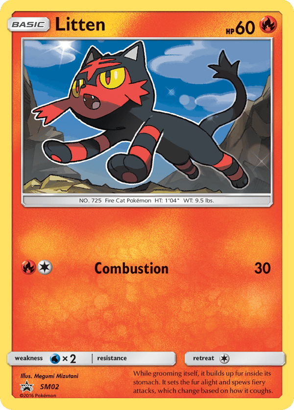 Litten – SM Black Star Promos