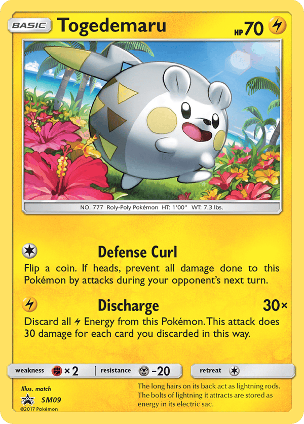 Togedemaru – SM Black Star Promos