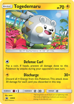 Togedemaru – Promo – SM Black Star Promos