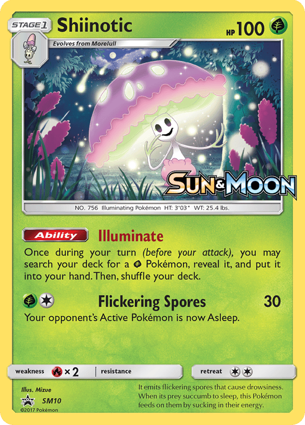 Shiinotic – Promo – SM Black Star Promos