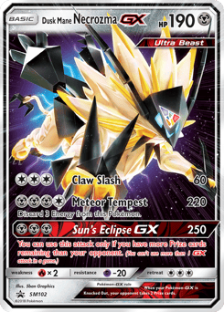Dusk Mane Necrozma-GX – Promo – SM Black Star Promos