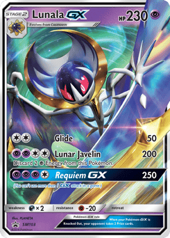 Lunala-GX – Promo – SM Black Star Promos