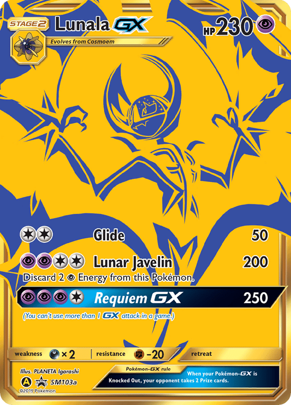Lunala-GX – SM Black Star Promos