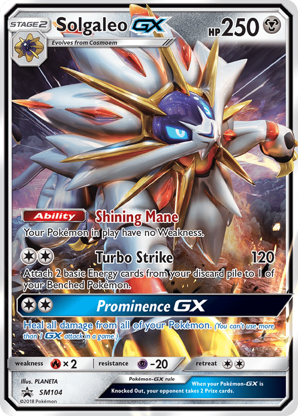 Solgaleo-GX – Promo – SM Black Star Promos