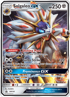 Solgaleo-GX – Promo – SM Black Star Promos