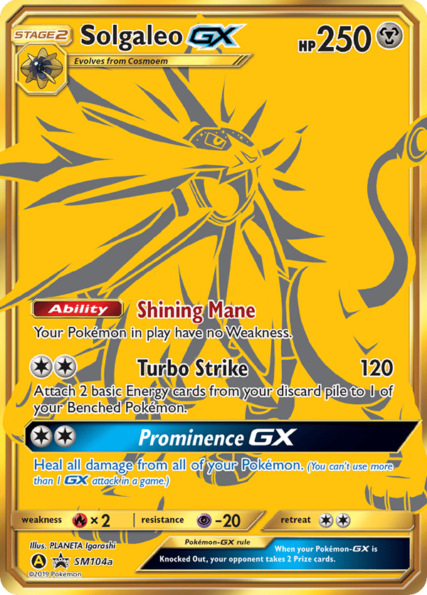 Solgaleo-GX – SM Black Star Promos