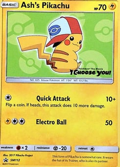 Ash's Pikachu – Promo